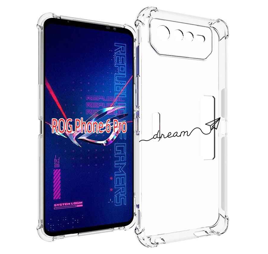 

Чехол MyPads мечта для Asus ROG Phone 6 Pro, Прозрачный, Tocco