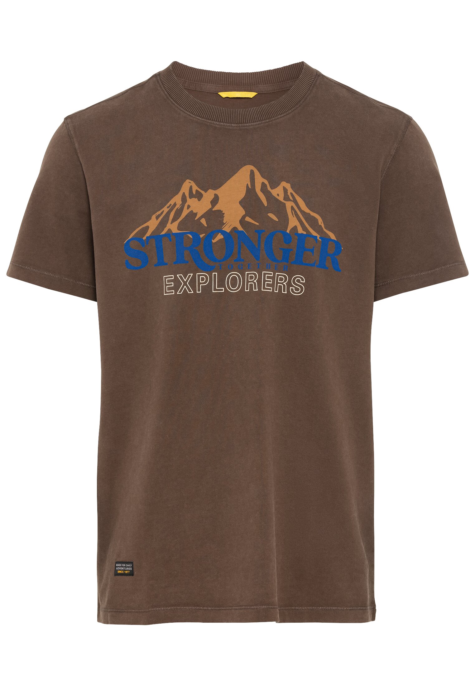 

Футболка мужская Camel Active 409745-2T27 коричневая 3XL, Коричневый, 409745-2T27
