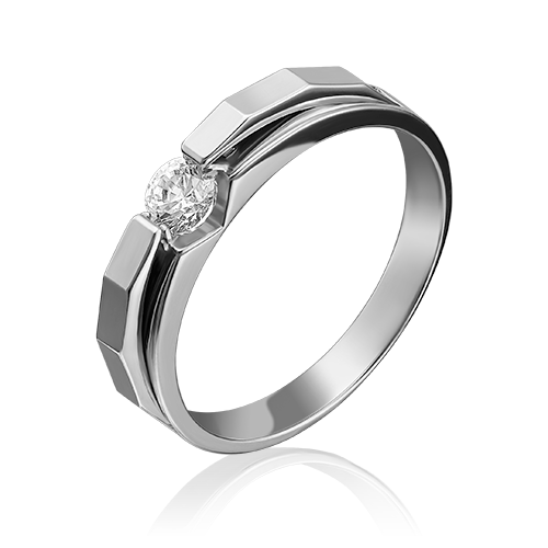 

Кольцо из золота р. 17,5 PLATINA jewelry 01-5121-00-401-1120, фианит, 01-5121-00-401-1120