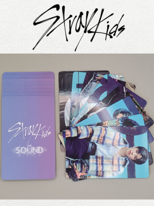 

Карточки Стрей Кидс / Stray Kids The Sound, 8 шт., Карточки