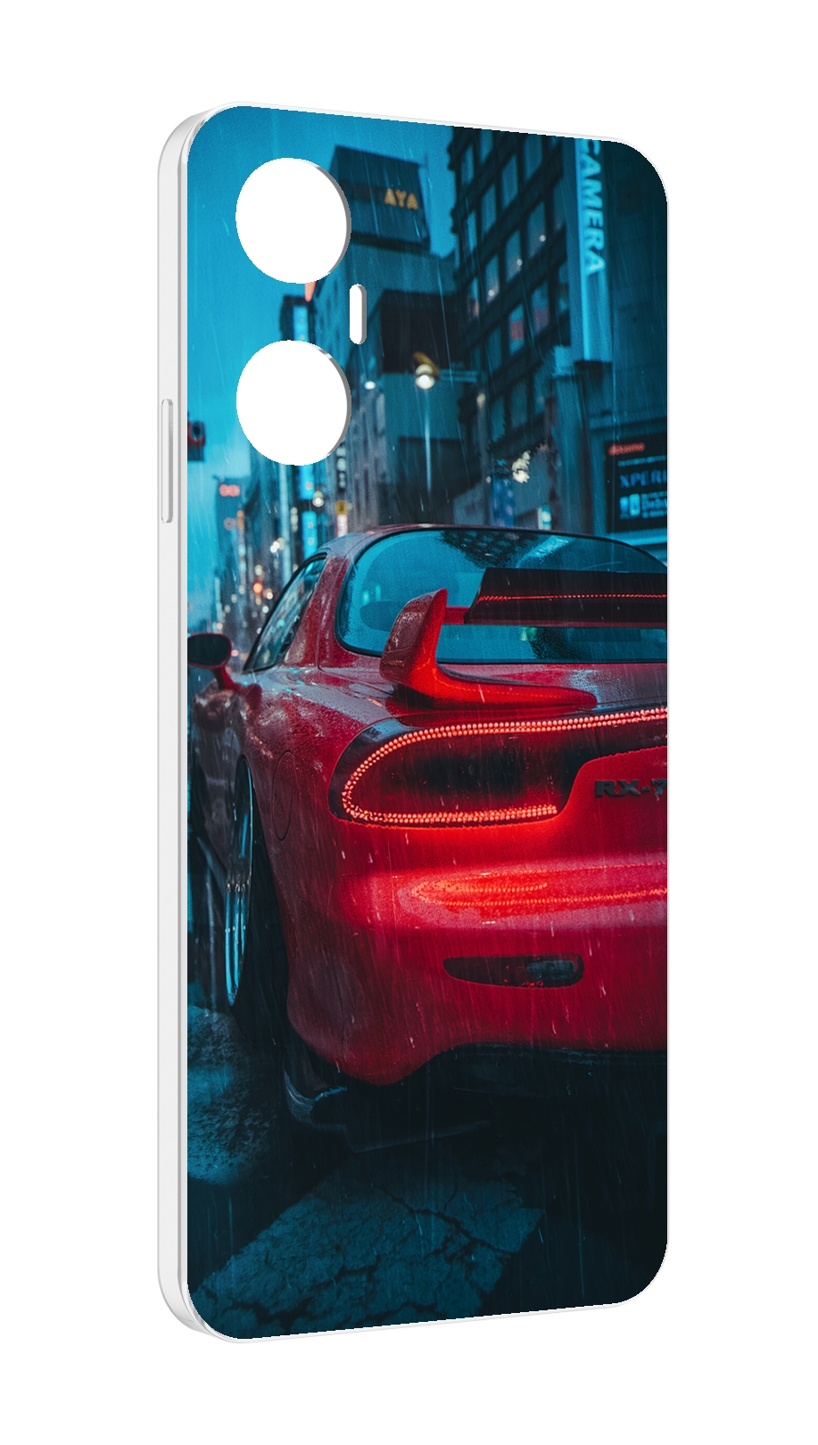 

Чехол MyPads мазда-рх7 для Infinix Hot 20 5G, Прозрачный, Tocco