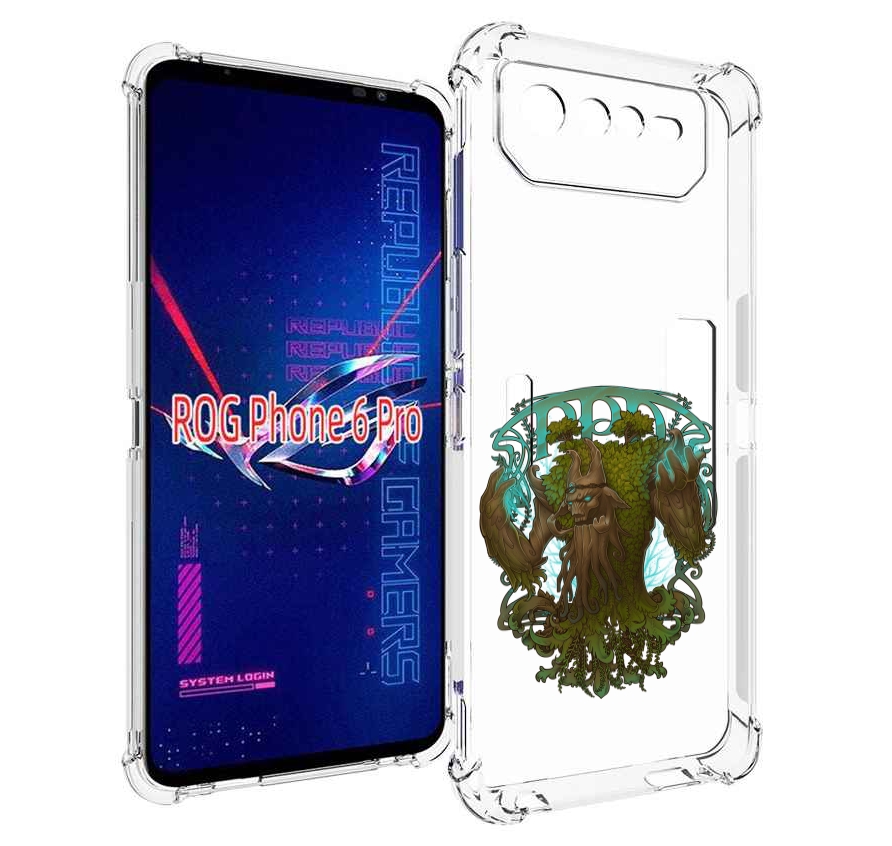 

Чехол MyPads trent protector для Asus ROG Phone 6 Pro, Прозрачный, Tocco