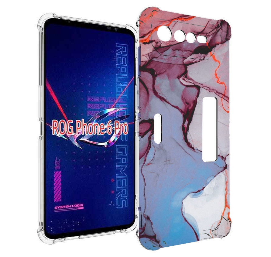 

Чехол MyPads мраморный рисунок для Asus ROG Phone 6 Pro, Прозрачный, Tocco