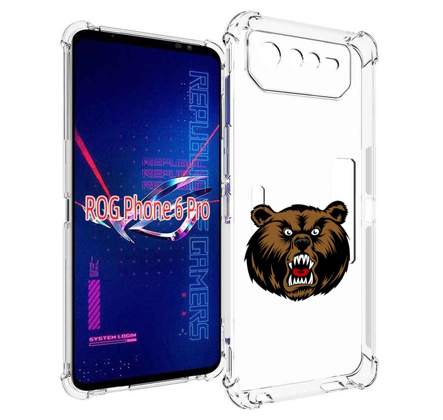 

Чехол MyPads бурый для Asus ROG Phone 6 Pro, Прозрачный, Tocco