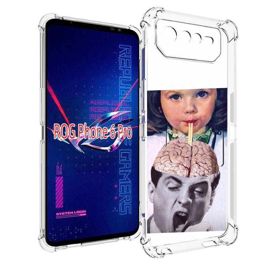 

Чехол MyPads на-здоровье для Asus ROG Phone 6 Pro, Прозрачный, Tocco