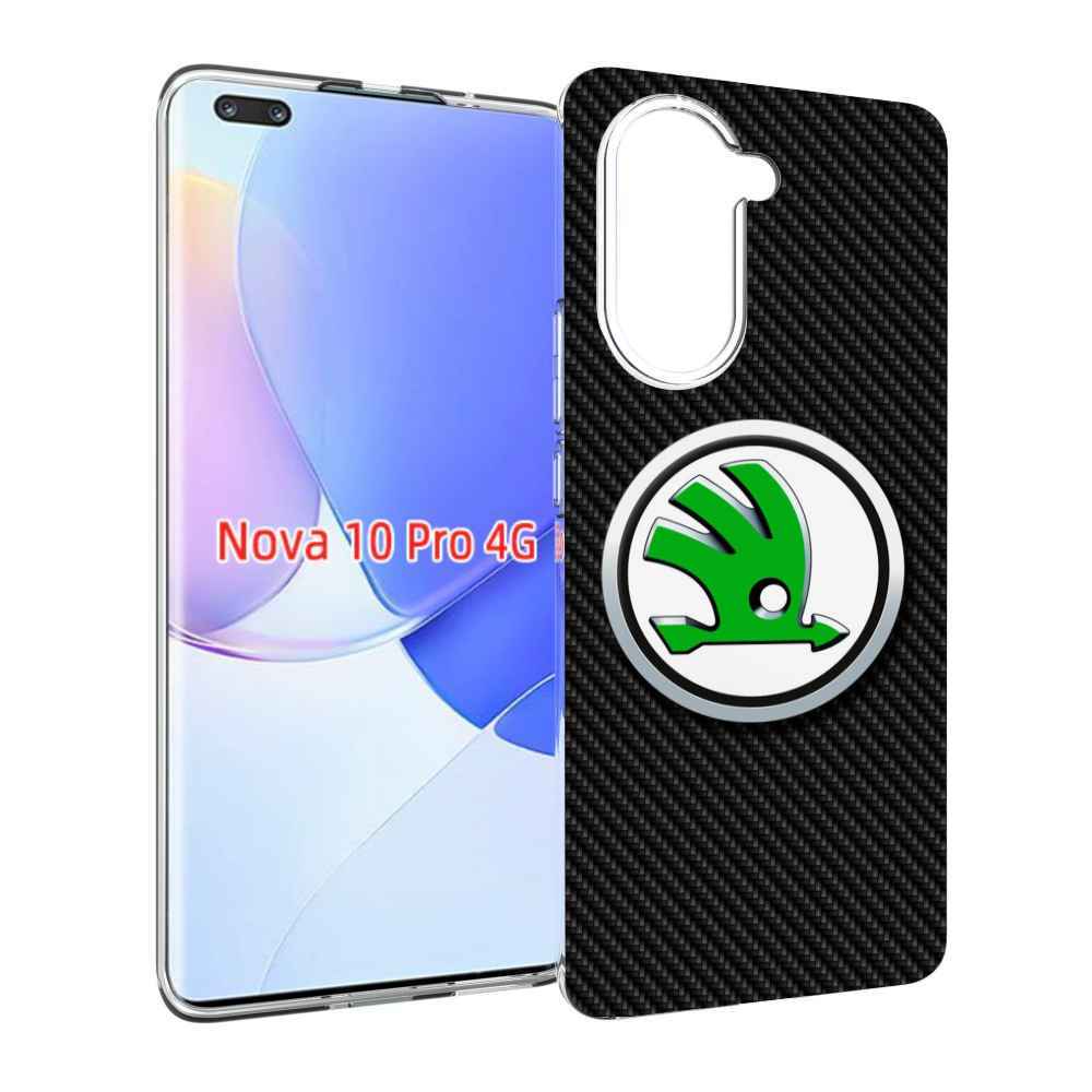 Чехол MyPads skoda шкода 2 для Huawei Nova 10 Pro противоударный