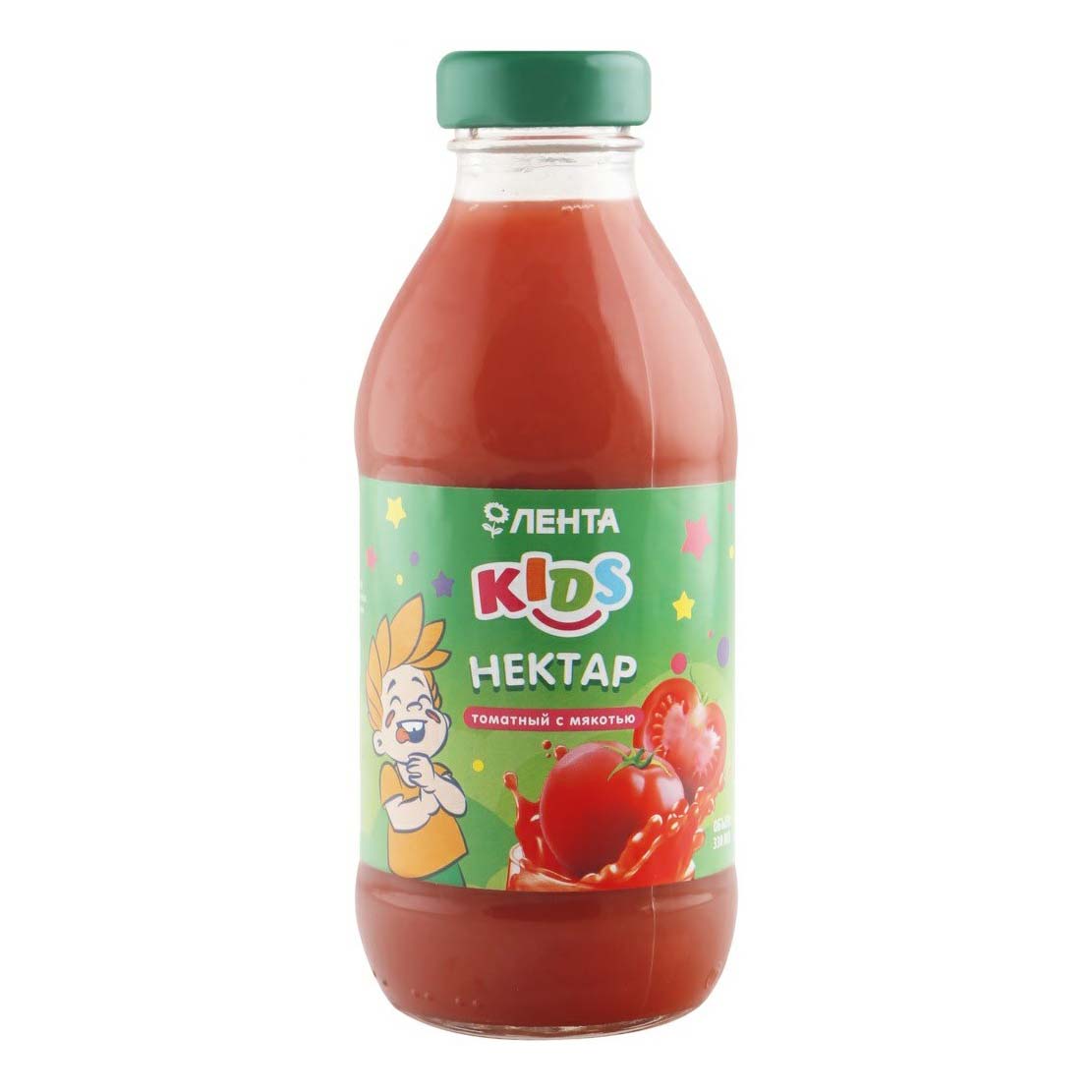 

Нектар детский Лента Kids томатный с мякотью для детского питания с 3 лет 330 мл