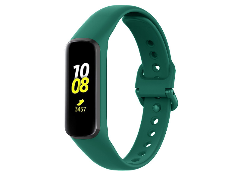 

Ремешок DF для Samsung Galaxy Fit 2 Silicone Green sClassicband-03, Samsung Galaxy Fit 2
