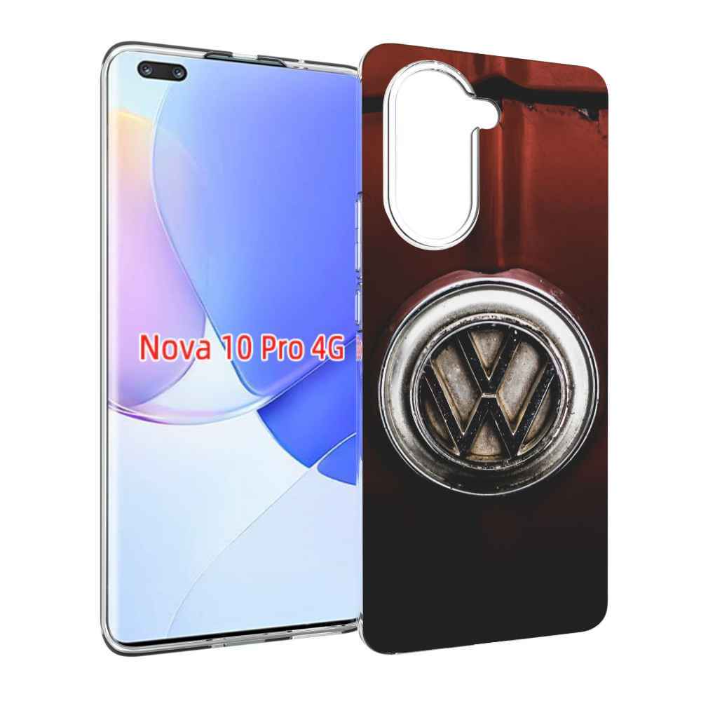 Чехол MyPads volkwagen фольскваген 1 мужской для Huawei Nova 10 Pro противоударный