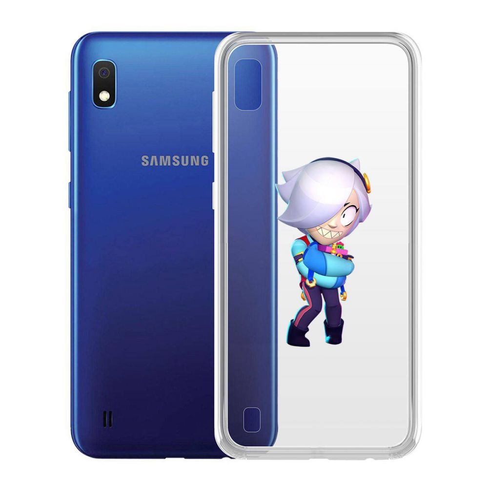 Чехол-накладка Brawl Stars-Колетт для Samsung Galaxy A10 (A105)