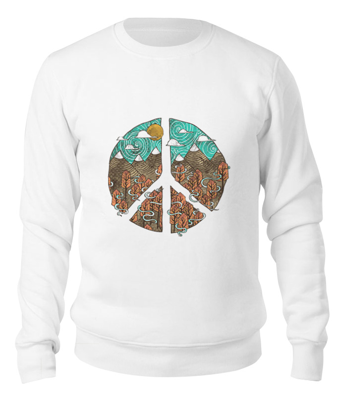 

Свитшот унисекс Printio Pacific белый 2XL, Pacific