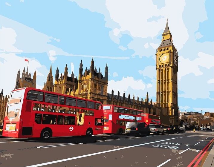 

Картина по номерам Colibri холст на подрамнике, 40х50см, VA-1860, VA-1860