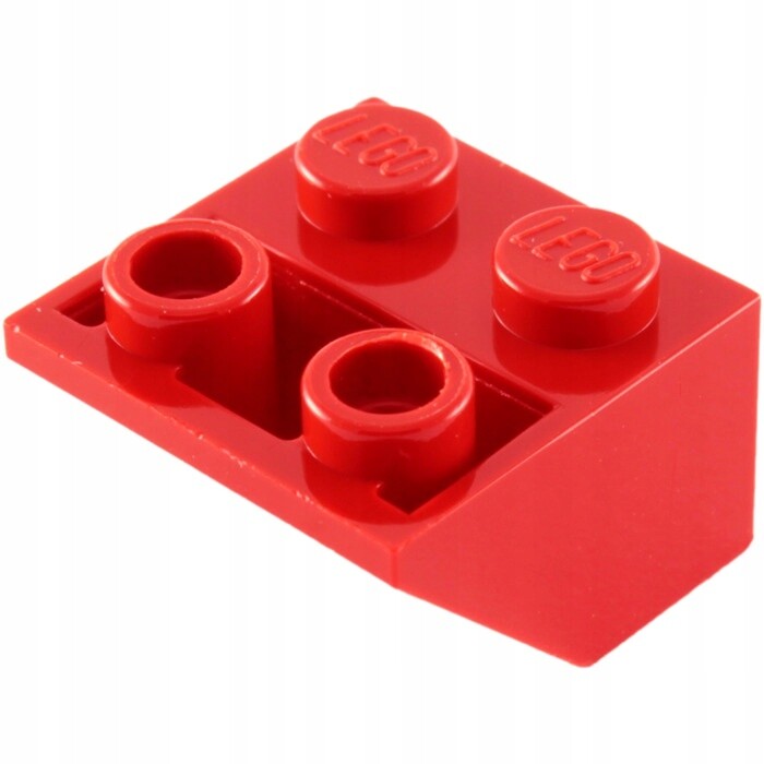 

Деталь LEGO 366021 Кровельный кирпичик обратный 2X2/45° красный 50 шт