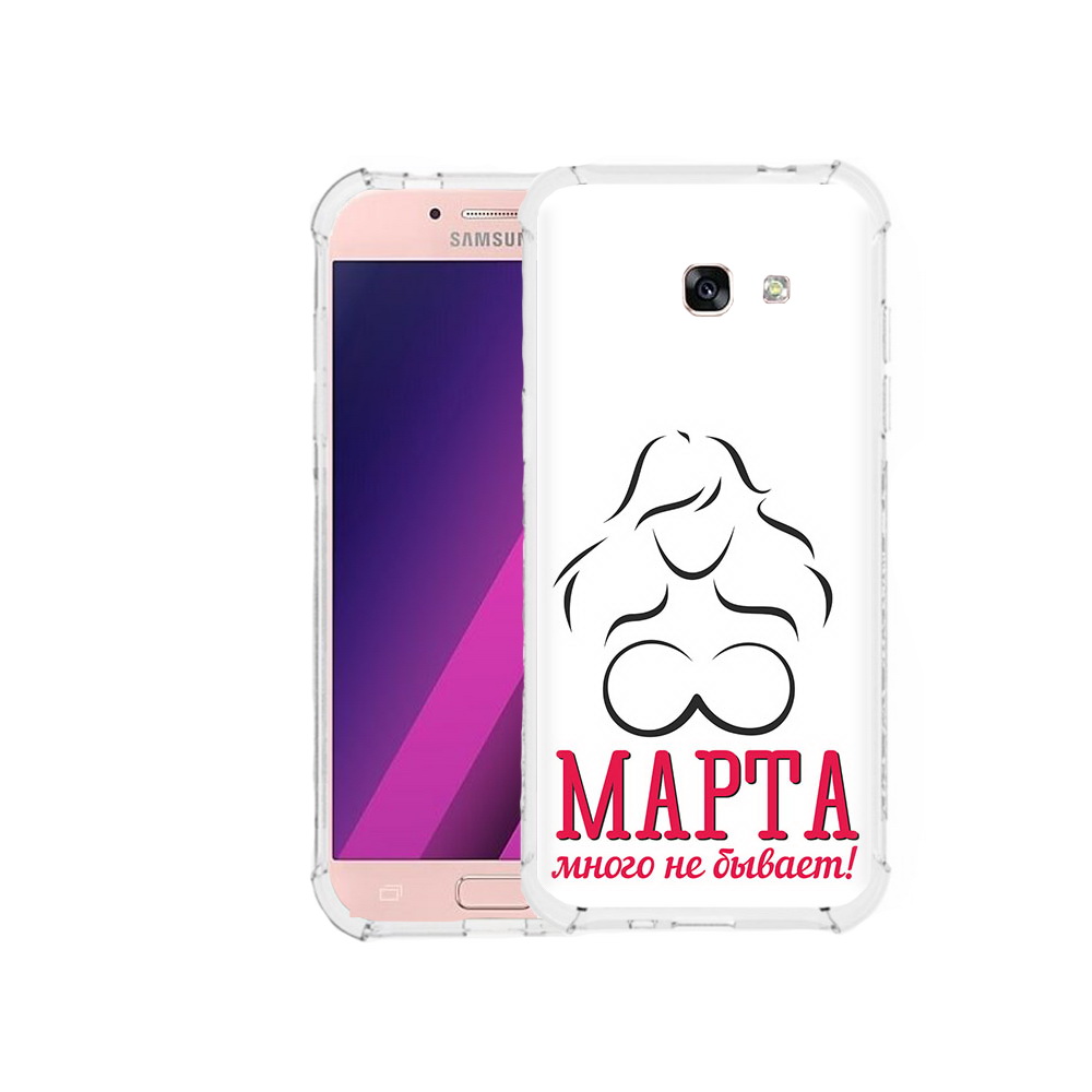 

Чехол MyPads Tocco для Samsung Galaxy A5 8 марта много не бывает (PT51293.578.17), Прозрачный, Tocco