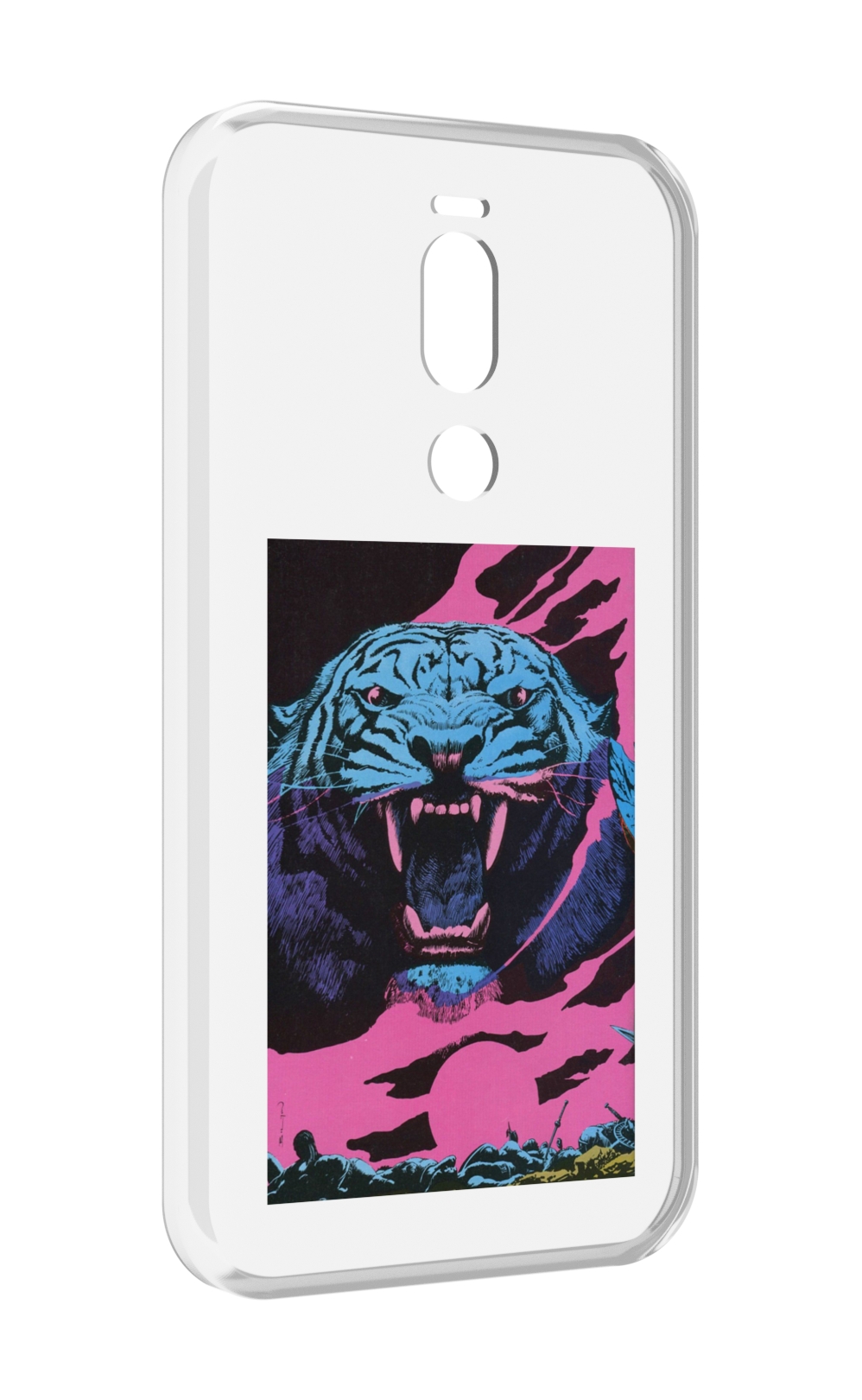 

Чехол Mypads Лев С Розовыми Зубами Для Meizu X8, Прозрачный, Tocco