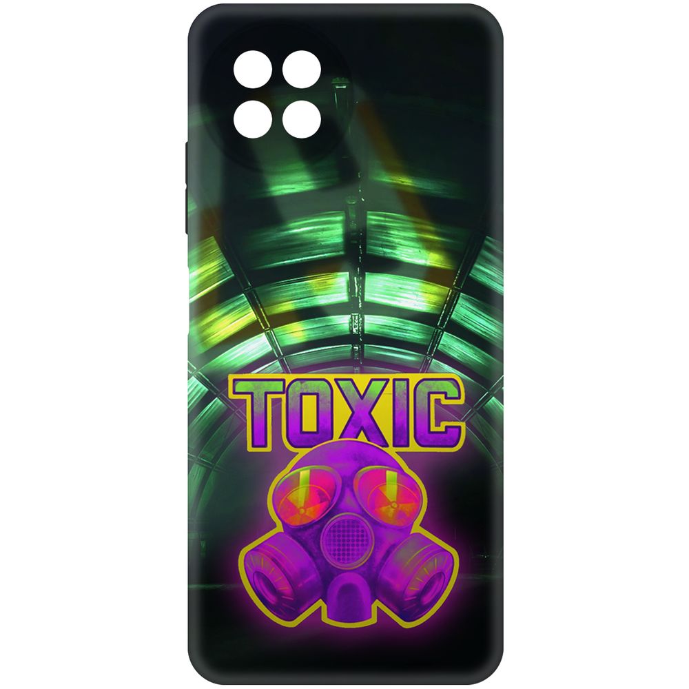 

Чехол-накладка Krutoff Soft Case Cтандофф 2 (Standoff 2) - Стикер Toxic для Itel S23, Черный