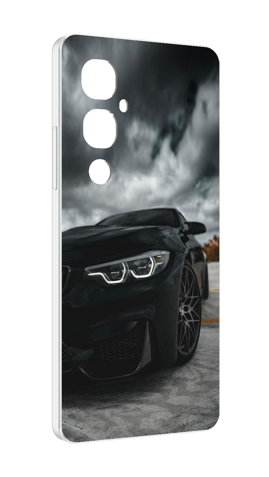 

Чехол MyPads бмв М3 мужской для Tecno Pova 4 Pro, Прозрачный, Tocco