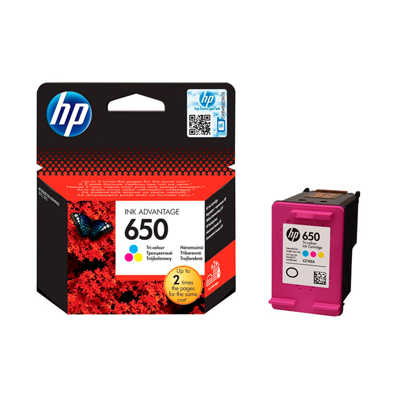

Картридж для струйного принтера HP (CZ102AE) многоцветный, оригинальный