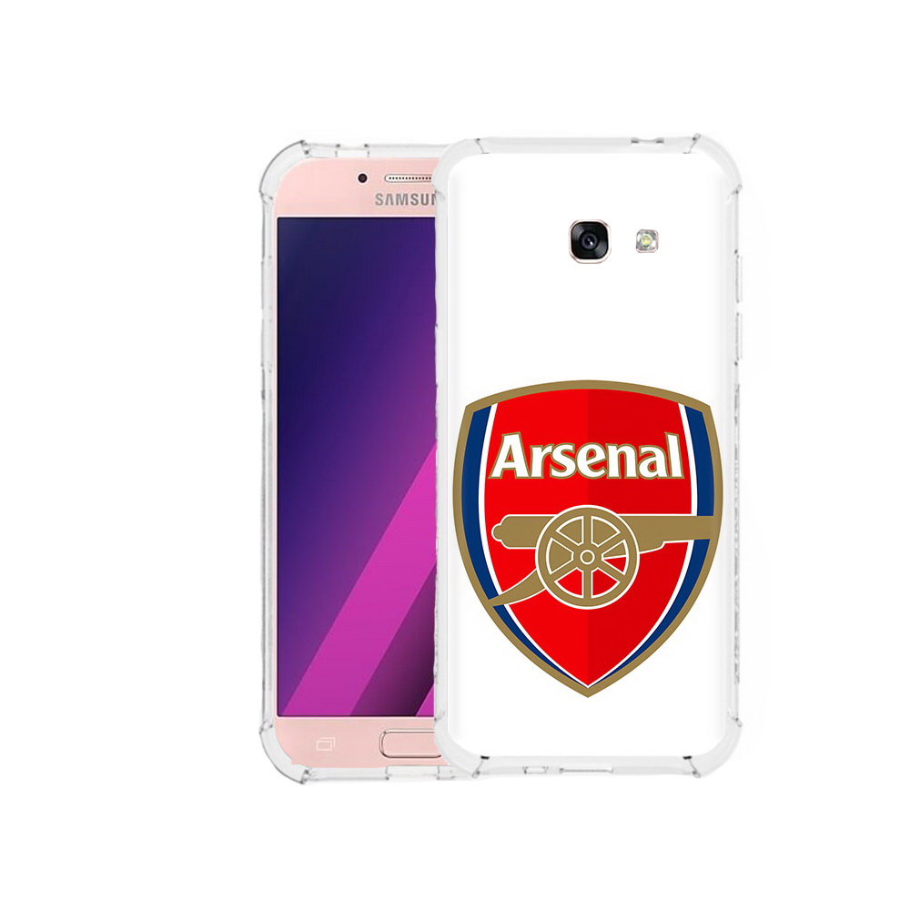 

Чехол MyPads Tocco для Samsung Galaxy A5 ФК Арсенал логотип (PT51293.578.174), Прозрачный, Tocco
