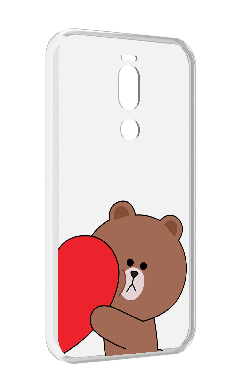 

Чехол Mypads Медвежонок Детский Для Meizu X8, Прозрачный, Tocco