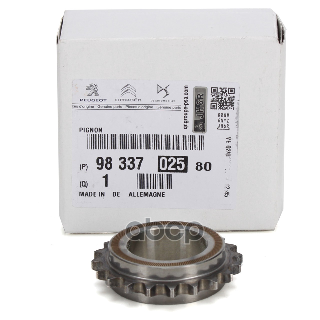 

Шестерня Грм Citroen/Peugeot 9833702580 Peugeot-Citroen арт. 9833702580