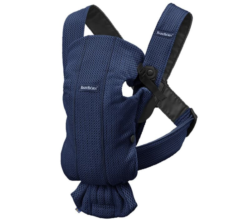 фото Рюкзак для переноски babybjorn mini mesh темно-синий babybjörn