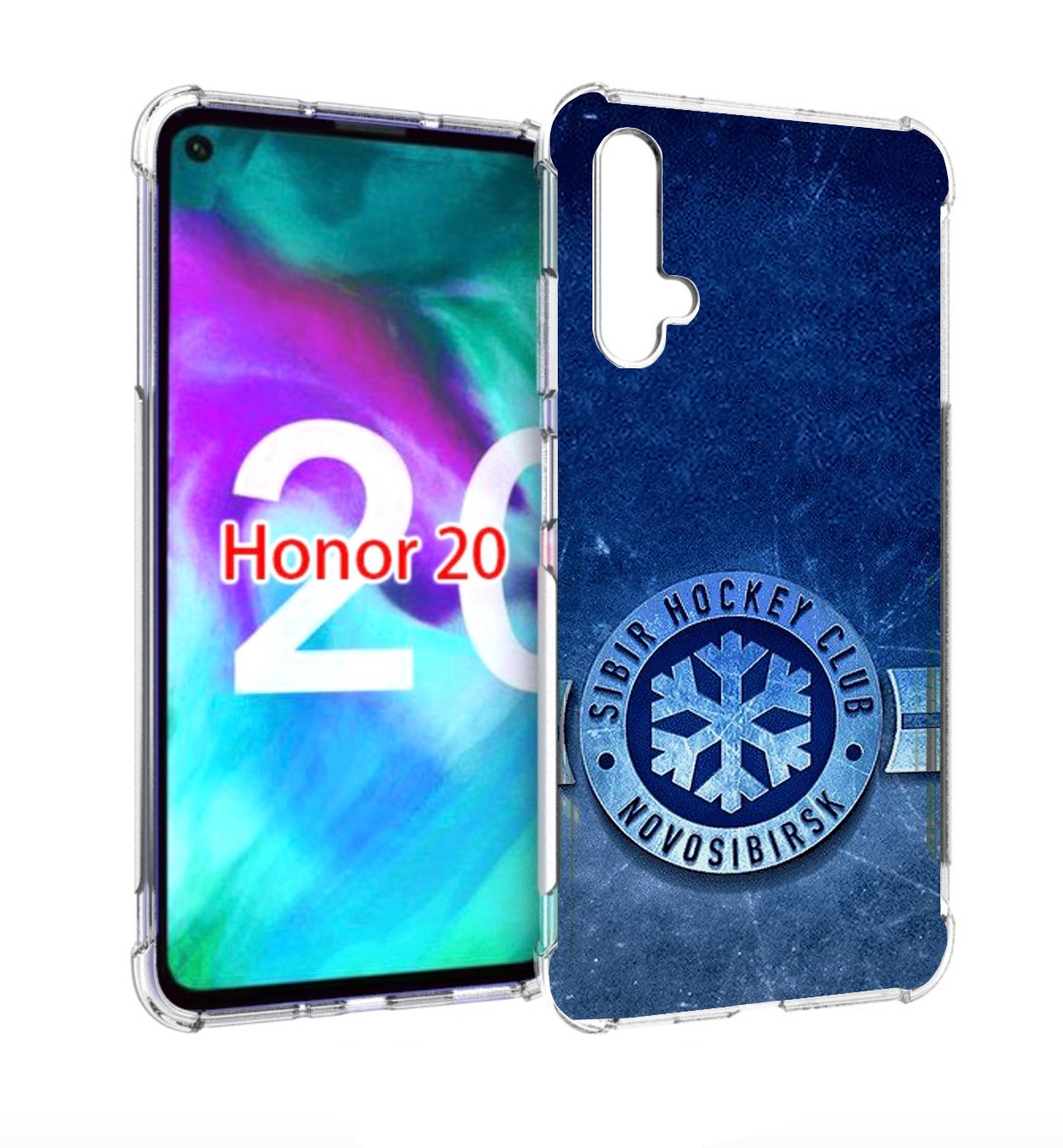 

Чехол бампер MyPads хк сибирь новосибирск мужской для Honor, Прозрачный, Tocco