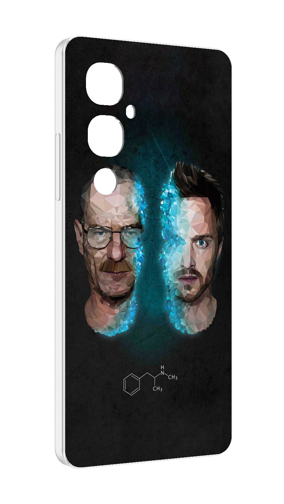 

Чехол MyPads во-все-тяжкие для Tecno Pova 4 Pro, Прозрачный, Tocco