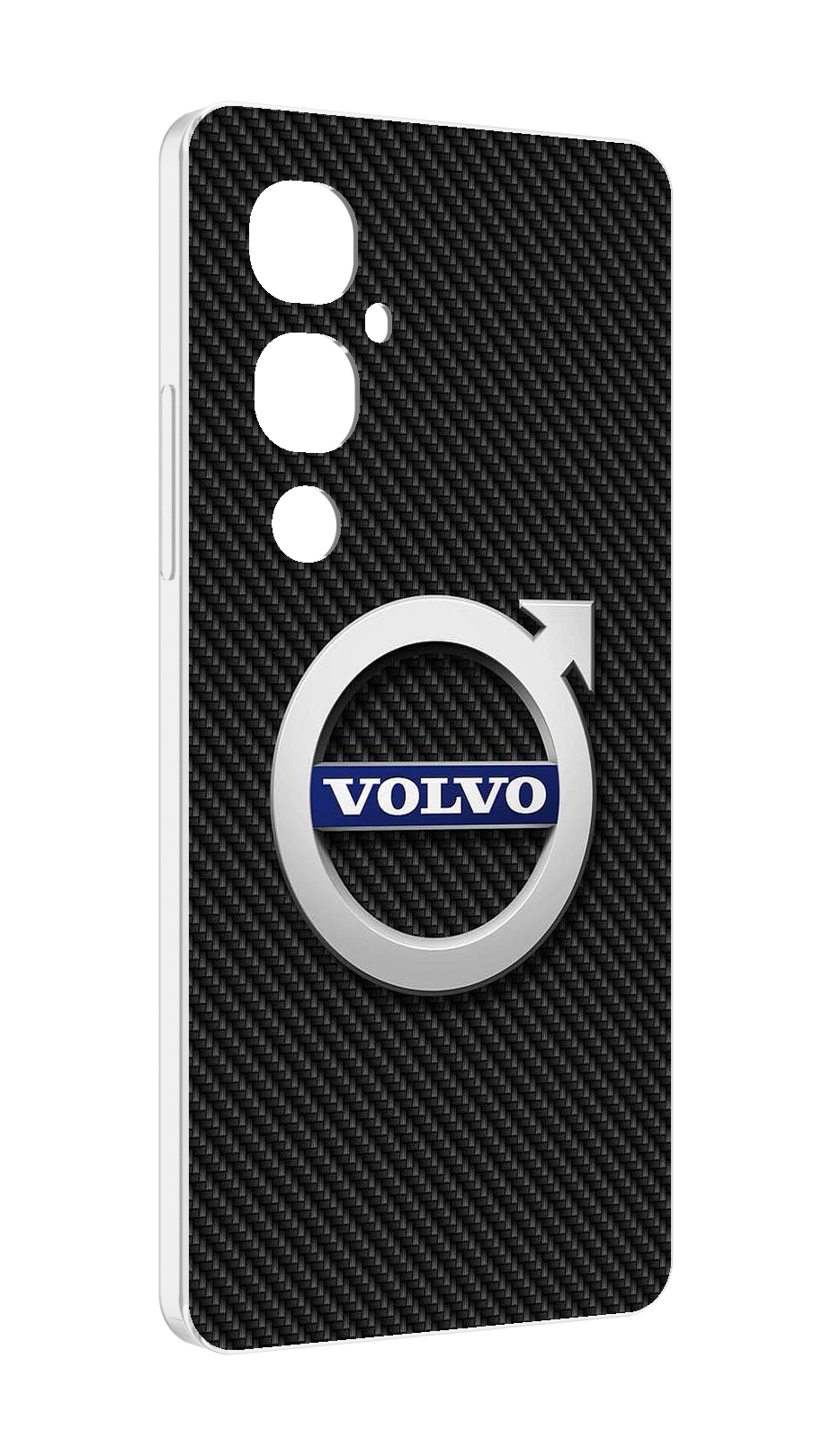 

Чехол MyPads вольво volvo 3 для Tecno Pova 4 Pro, Прозрачный, Tocco