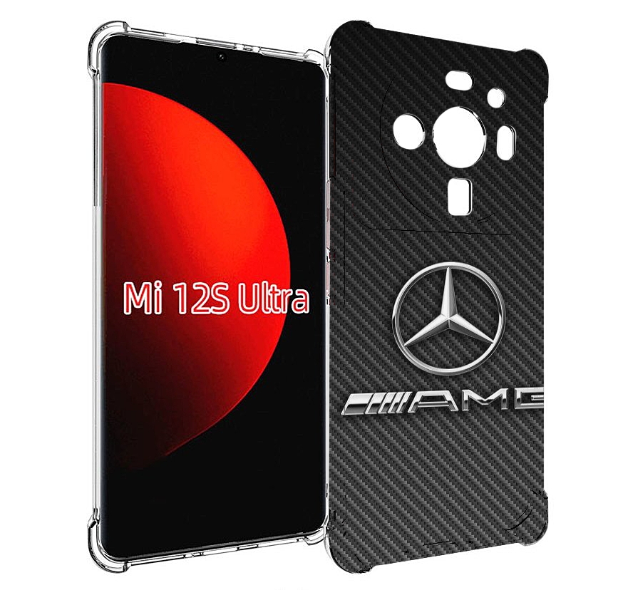 

Чехол MyPads мерседес амг мужской для Xiaomi 12S Ultra, Прозрачный, Tocco