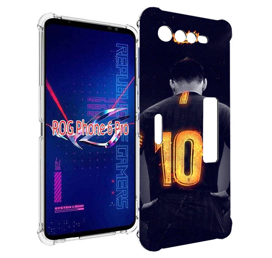 

Чехол MyPads номер-10 для Asus ROG Phone 6 Pro, Прозрачный, Tocco