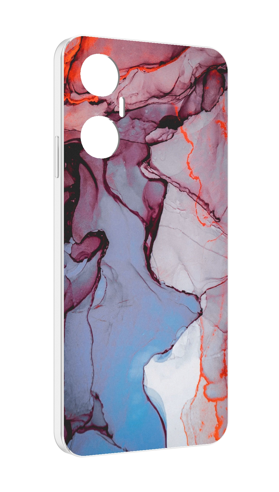 

Чехол MyPads мраморный рисунок для Infinix Hot 20 5G, Прозрачный, Tocco