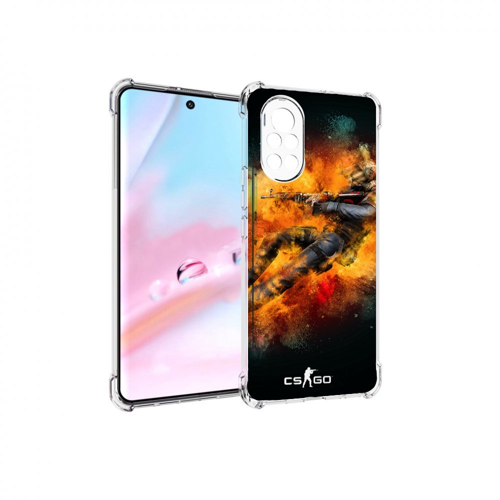 

Чехол MyPads CS-go Контр-террорист для Huawei Nova 8 (ANG-LX1), Прозрачный, Tocco