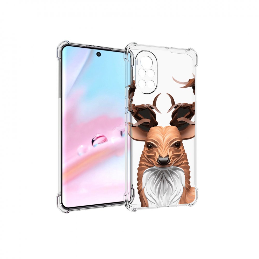 

Чехол MyPads 3D-олень для Huawei Nova 8 (ANG-LX1), Прозрачный, Tocco