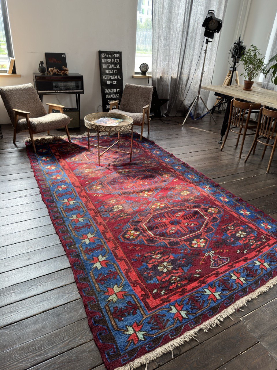 

Ковер the Rugs дагестанский винтажный S73, Дагестанский
