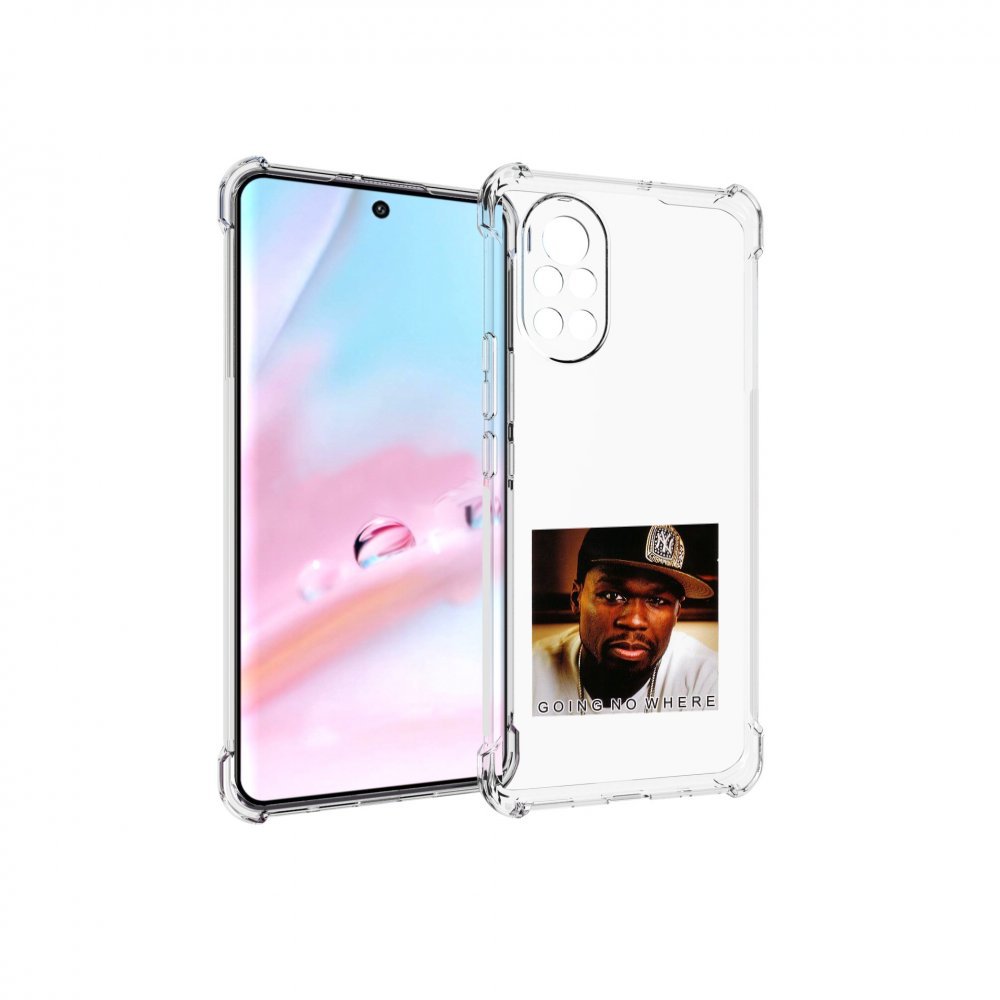 Чехол MyPads 50 Cent - Going No Where для Huawei Nova 8 (ANG-LX1)