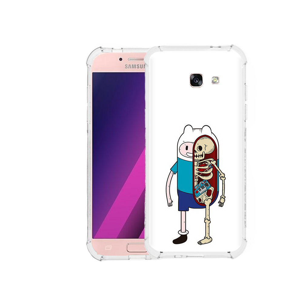 

Чехол MyPads Tocco для Samsung Galaxy A5 Финн скелет (PT51293.578.187), Прозрачный, Tocco
