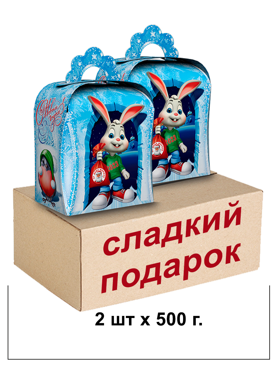 

Сладкий новогодний Подарок №3 Вкус, знакомый с детства, 2шт*500гр, 4640057811967