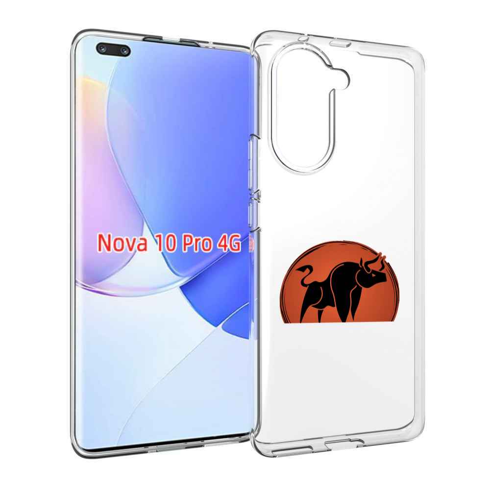 Чехол MyPads Бык-2 для Huawei Nova 10 Pro противоударный