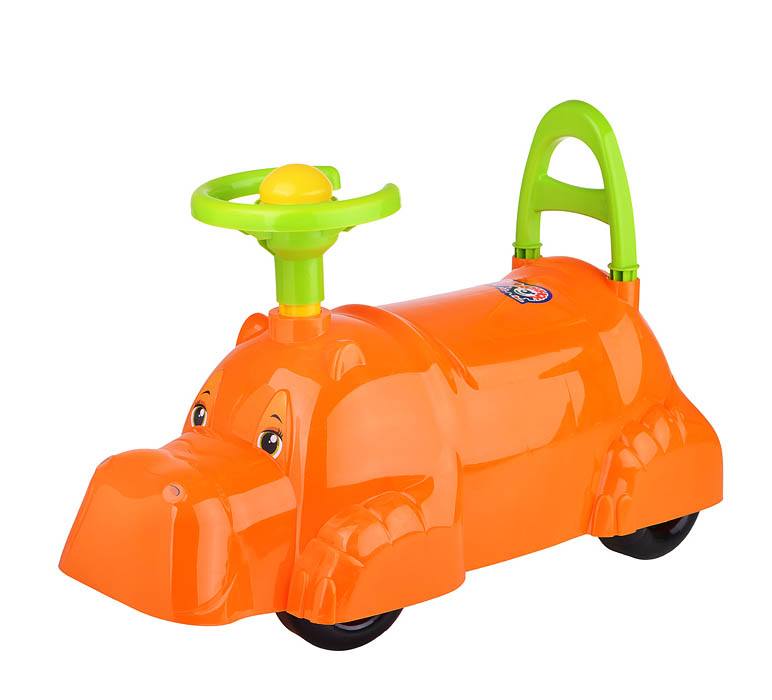 Каталки-толокары ТехноК Автомобиль для прогулок, оранжевый
