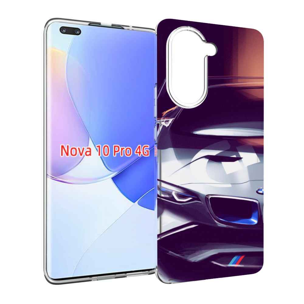 Чехол MyPads Бэмвэ мужской для Huawei Nova 10 Pro противоударный