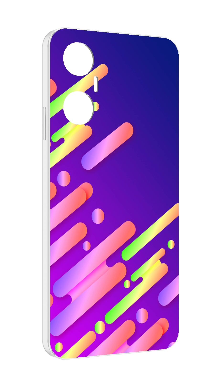 

Чехол MyPads неоновый-фон для Infinix Hot 20 5G, Прозрачный, Tocco