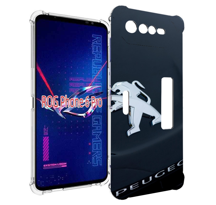 

Чехол MyPads peugeot 2 для Asus ROG Phone 6 Pro, Прозрачный, Tocco