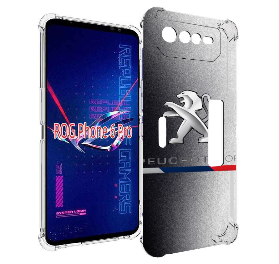 

Чехол MyPads peugeot-1 для Asus ROG Phone 6 Pro, Прозрачный, Tocco