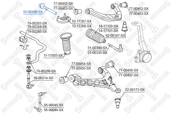 

55-00169-sx_тяга рулевая toyota hilux 04>