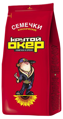 

Семечки подсолнечные Крутой Окер Классические жареные 400 г