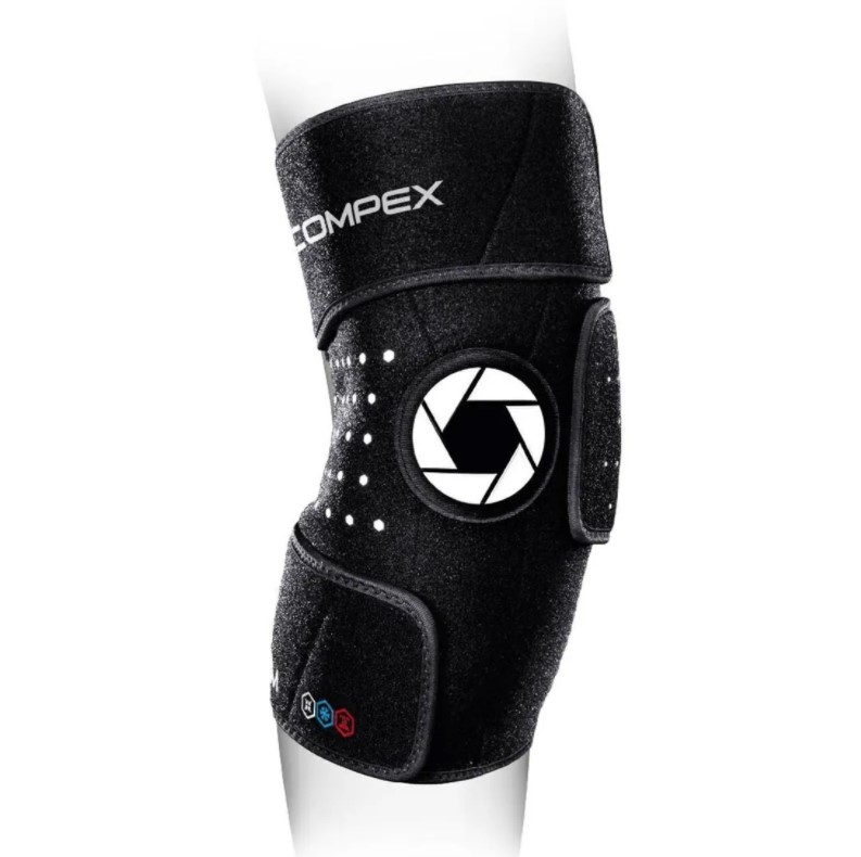 фото Фиксатор compex coldform knee черный s/m