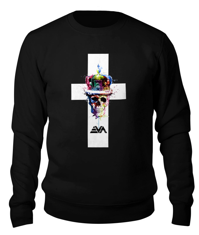 

Свитшот унисекс Printio Long live the king черный 2XL, Long live the king