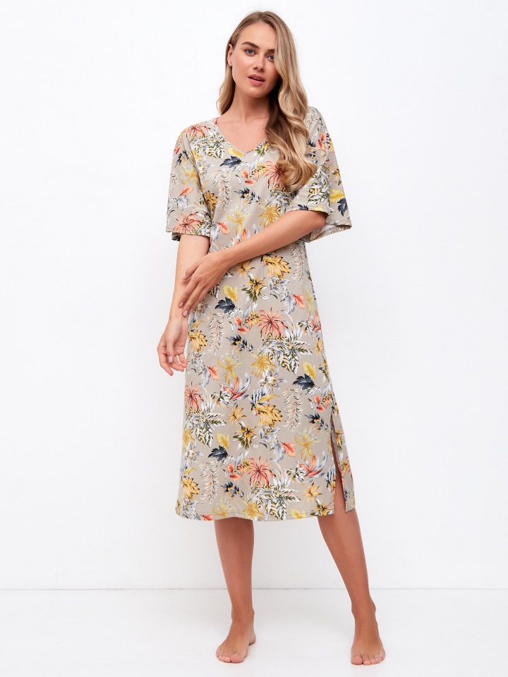 

Ночная сорочка женская Jolie Femme J083/170/je разноцветная 52 RU, J083/170/je