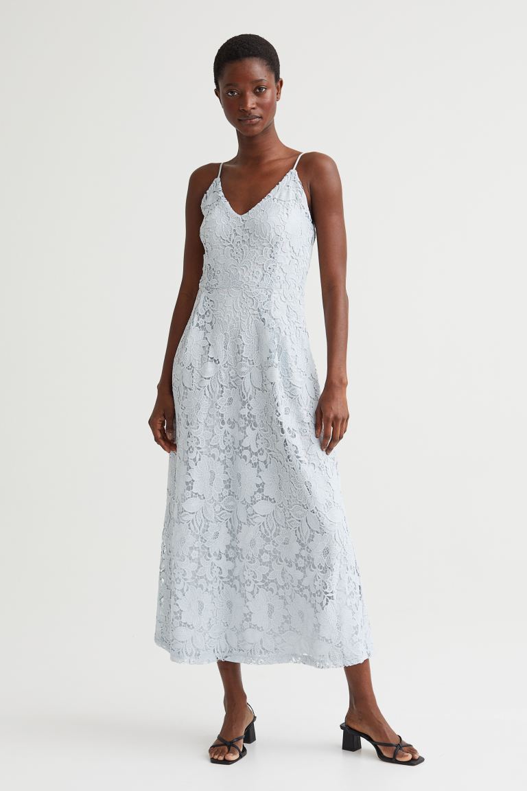 

Платье женское H&M 1073560001 синее S (доставка из-за рубежа), 1073560001